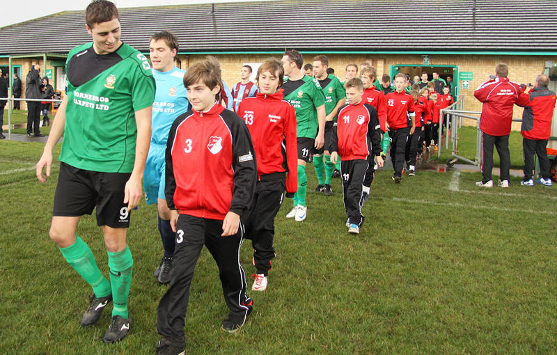 Fußball D-Junioren Freundschaftsspiel in Sleaford